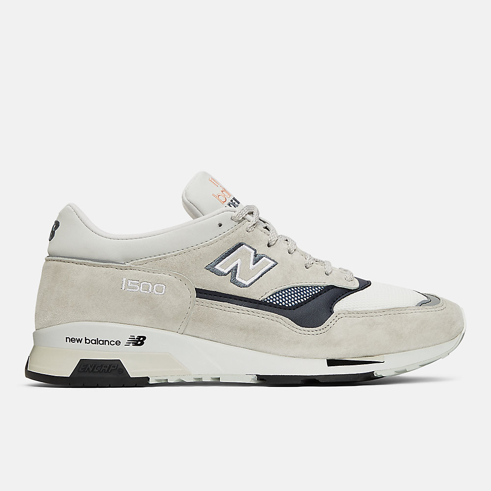 New Balance MADE in UK 1500 Shoes Off White with White and Black